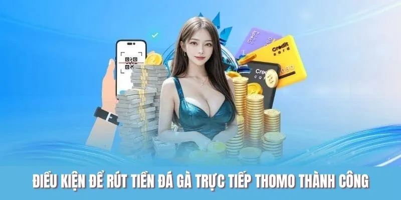 Điều kiện để rút tiền từ Đá Gà Trực Tiếp Thomo thành công